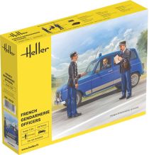 Figurines : Officiers de police français 1/24 - Heller 82751