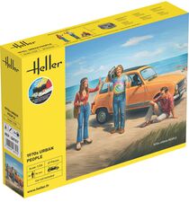 Coffret cadeau figurines : Starter kit 1970s Urban People 1/24 - Heller 58757
