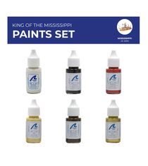 Ensemble de peintures maquette : Set de peinture King of Mississipi - Artesania Latina 277PACK6