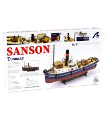 Maquette bateau bois Artesania Latina 20415 : Remorqueur Sanson 1/50