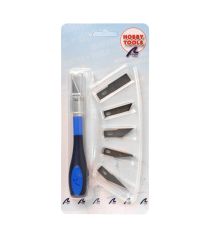 Nouveau Cutter Nº5 avec 6 lames et manche ergonomique - Artesania 27047-1