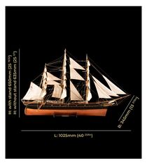 Maquette bateau bois : Cutty Sark Tea Clipper 1/84 - Artesania 22800-N