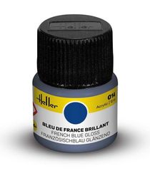 Peinture Acrylic 014 bleu de france brillant - Heller 014