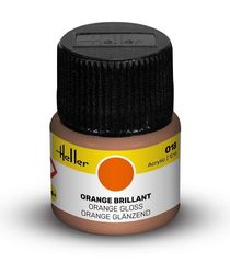 Peinture Acrylic 018 orange - Heller 018