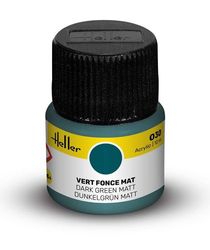 Peinture Acrylic 030 vert fonce mat - Heller 030