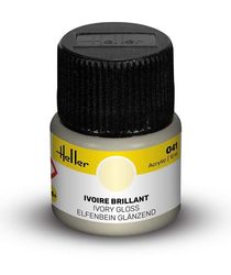 Peinture Acrylic 041 ivoire brillant - Heller 041