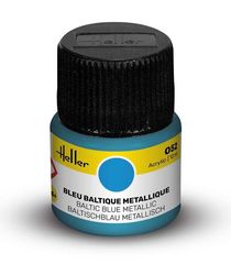 Peinture Acrylic 052 bleu baltique metallique - Heller 052