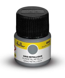 Peinture Acrylic 053 gris metallique - Heller 053