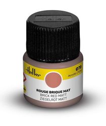 Peinture Acrylic 070 rouge brique mat - Heller 070