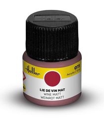 Peinture Acrylic 073 lie de vin mat - Heller 073