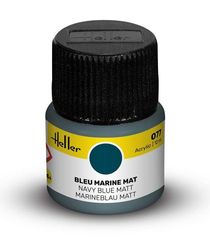 Peinture Acrylic 077 bleu marine mat - Heller 077
