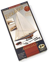 Maquette bois de l'Endeavour en bois avec outils - 1:80 - Amati B1700-10