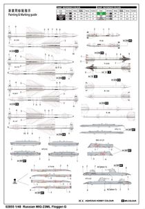 Maquette avion militaire : MIG-23ML "Flogger-G" - 1:48 - Trumpeter 02855