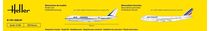 Maquette avion civil : Starter Kit Boeing 747 "Air France" 1/125 - Heller 56459