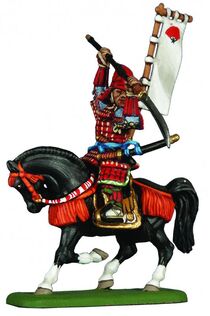 Figurines soldats japonais : Cavaliers Samourais - 1/72 - Zvezda 08025 8025