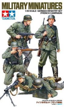 Figurines militaires : Infanterie Allemande - 1/35 - Tamiya 35293