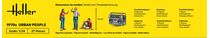 Coffret cadeau figurines : Starter kit 1970s Urban People 1/24 - Heller 58757