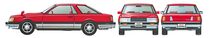 Maquette voiture : Nissan Léopard 2 portes Hardtop 280X SF-L 1/24 - Tamiya 24378