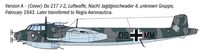 Maquette militaire : Dornier Do 217 J1/J2. 1/72 - Italeri 91266