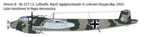 Maquette militaire : Dornier Do 217 J1/J2. 1/72 - Italeri 91266