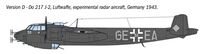 Maquette militaire : Dornier Do 217 J1/J2. 1/72 - Italeri 91266
