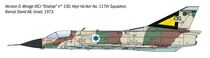 Maquette d'avion de chasse : Mirage IIIC au 1/32 - Italeri 92505