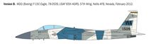 Maquette militaire US : F-15C Eagle 1/48 - Italeri 92763