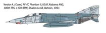 Maquette militaire US : RF-4 C/E Phantom II au 1/72 - Italeri 01477 1477
