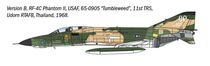 Maquette militaire US : RF-4 C/E Phantom II au 1/72 - Italeri 01477 1477