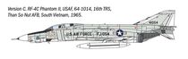 Maquette militaire US : RF-4 C/E Phantom II au 1/72 - Italeri 01477 1477
