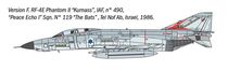Maquette militaire US : RF-4 C/E Phantom II au 1/72 - Italeri 01477 1477