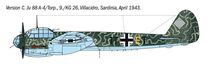 Maquette d'avion militaire : Junkers Ju 88 A bombardier torpilleur au 1/72 - Italeri 01489 1489