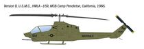 Maquette d'hélicoptère : AH-1T Sea Cobra au 1/48 - Italeri 90835