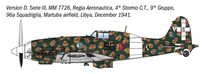 Maquette chasseur militaire : Macchi MC.202 1/32 - Italeri 2524