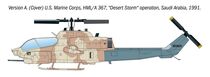 Maquette militaire US : AH-1W Super Cobra 1/72 - Italeri 90160
