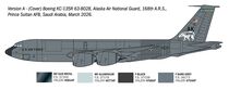 Maquette d'avion militaire :  KC-135 R/FR Stratotanker au 1/72 - Italeri 91281