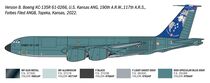 Maquette d'avion militaire :  KC-135 R/FR Stratotanker au 1/72 - Italeri 91281