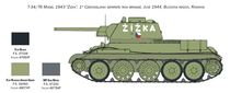 Maquette militaire : T-34-76 Modèle 1943 - 1:72 - Italeri 07078 7078 - france-maquette.fr
