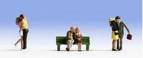 Figurines miniatures :  Couple d'amoureux  - Noch 15510