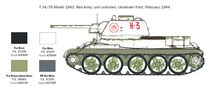 Maquette militaire : T-34-76 Modèle 1943 - 1:72 - Italeri 07078 7078 - france-maquette.fr