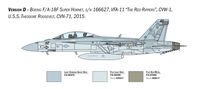 Maquette avion : F/A-18F Super Hornet U.S. Navy Special Colors 1/48 - Italeri 2823