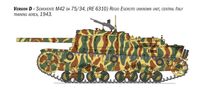 Maquette militaire : Char Semovente M42 da 75/34 E.Spéciale 1/35 - Italeri 6759