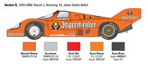 Maquette voiture de course : Porsche 956 Jägermeister 1/24 - Italeri 3678