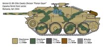 Maquette de char allemand : Jagdpanzer 38(t) Hetzer 1/35 - Italeri 96531