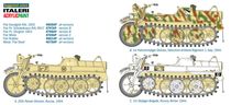 Maquette militaire : NSU HK 101Kettenkrad - 1:9 - Italeri 07404