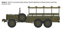 Maquette véhicule militaire : Dodge WC62/63 1 1⁄2 t 6x6 Truck 1/35 - Italeri 96230