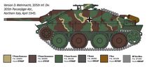 Maquette de char allemand : Jagdpanzer 38(t) Hetzer 1/35 - Italeri 96531