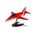 Quick Build - Maquette avion militaire : Red Arrows Hawk - Airfix J6018