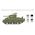 Maquette militaire : M4A2 Sherman U.S. Marine Corps - 1:35 - Italeri 06583 6583 - france-maquette.fr
