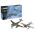 Maquette avion : Model Set Combat Set Me262 & P-5 - 1:72 - Revell 63711